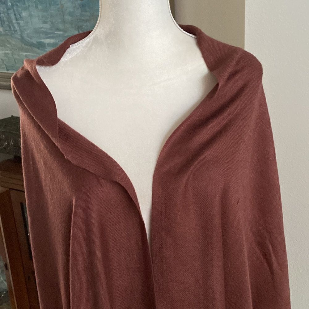 Pashmina Rust Scarf - Picture 2 of 5